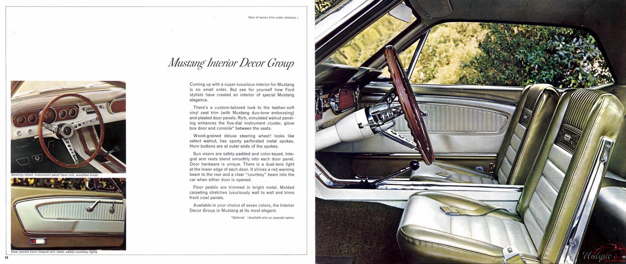 1965 Ford Mustang Brochure Page 6